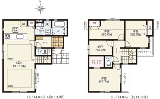 【間取り】 | 小平市小川町１丁目　新築戸建　【全1棟】