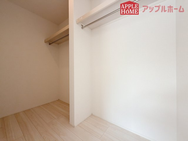 [新築住宅] 行田市矢場 平屋 全2棟の収納|居室は全室収納あり！たっぷりある収納活用でお部屋もキレイを保てます♪