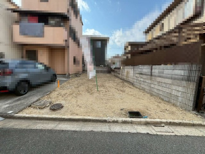 【外観】 | 百舌鳥梅町１丁　売土地 | 自由設計対応ですので、お好きな間取りで個性あふれる住まいにしてくださいね！