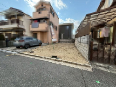 【前面道路含む現地写真】 | 百舌鳥梅町１丁　売土地 | お客様にとって最良のマイホームが見つかりますよう、イエストアが全力でお手伝いさせていただきます！