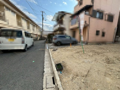 【前面道路含む現地写真】 | 百舌鳥梅町１丁　売土地 | ウエルシアまで185ｍ！消耗品のお買い物に便利です！