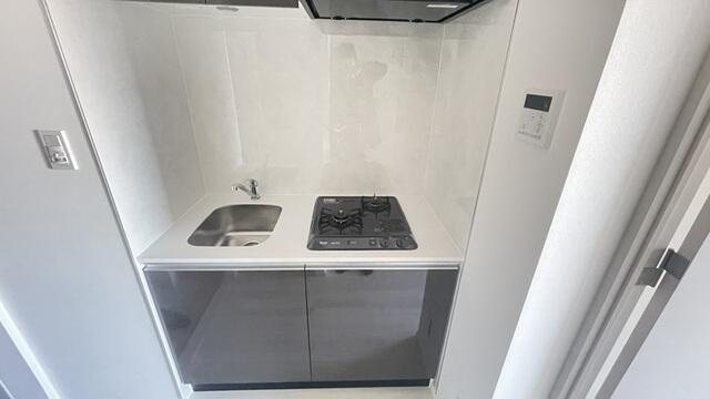 グランヴァン元住吉の浴室|収納付きキッチンで調理も快適 