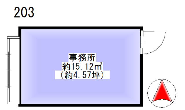 第３十合ビルの間取り