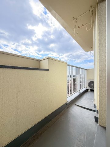 明舞第一団地2号棟のバルコニー