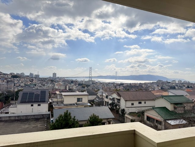 明舞第一団地2号棟の展望