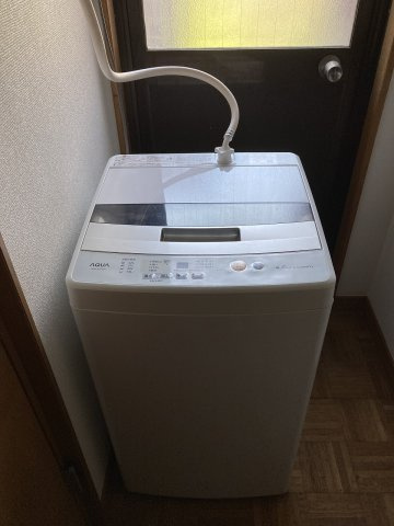 わんこハウス鶴見の設備|洗濯機は全２台完備。被ることなく使えそうですね。
