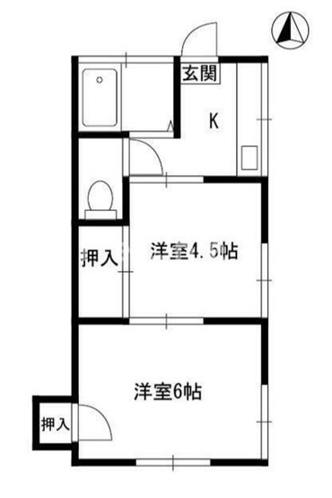 【間取り】 | シモニハイツ