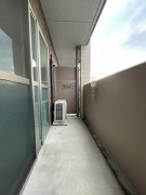 グランデカワノ真田山のバルコニー