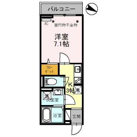 Spazioの間取り