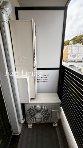 レジディア文京小石川のバルコニー