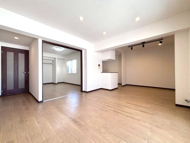 オリンピア月寒公園弐番館の居間・リビング