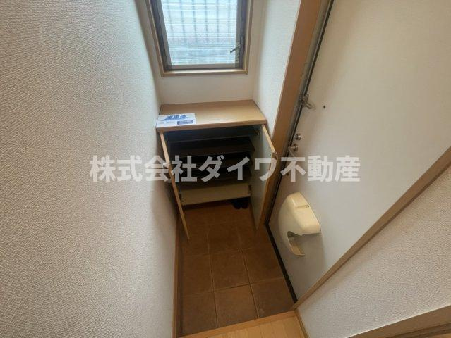 ファミール井田の玄関