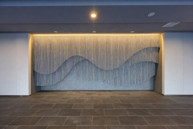 オープンレジデンシア大須FRONTのエントランス|洗練されたエントランスホール