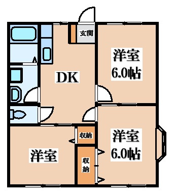 【間取り】 | マンションクララ