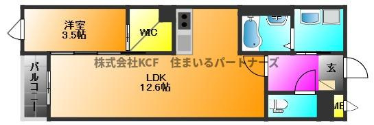 LIFEFIELD久留米の間取り