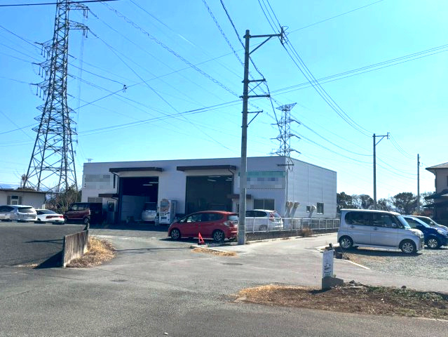 菊陽町津久礼　貸倉庫の外観