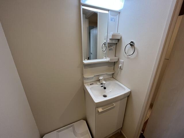 ワンネス西品川の洗面所|独立洗面台で朝の準備もスムーズ 