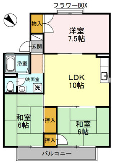 【間取り】 | セジュール忠岡