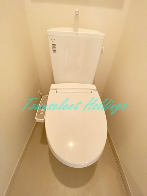 リブリ・ピーチテラス金澤八景のトイレ|温水洗浄便座付き♪