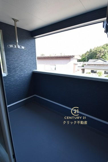 Cradlegarden　 東海村村松　第4　限定1棟！のバルコニー|お部屋から出られるバルコニーです。ちょっと気分転換に外の景色を眺めて深呼吸もいいですね。
