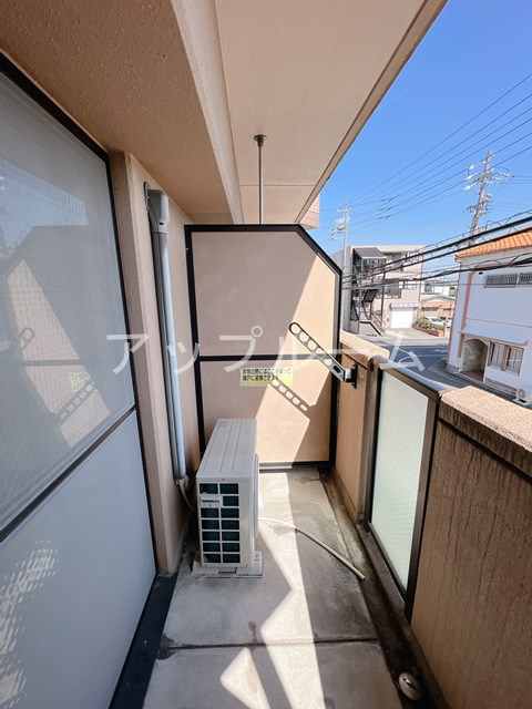 ブランシュピア味美のバルコニー