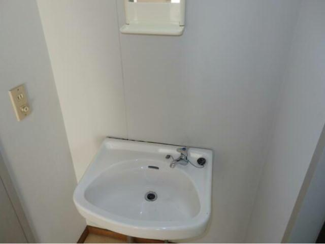 砥堀第2コーポラスの洗面所