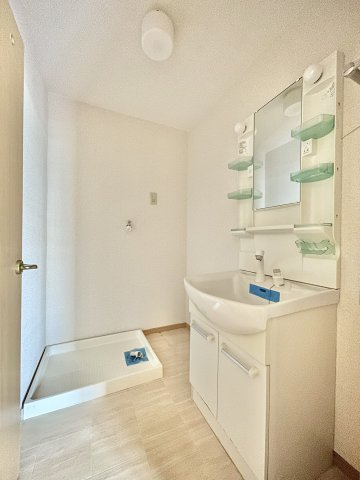 Greenheimファミリアの洗面所