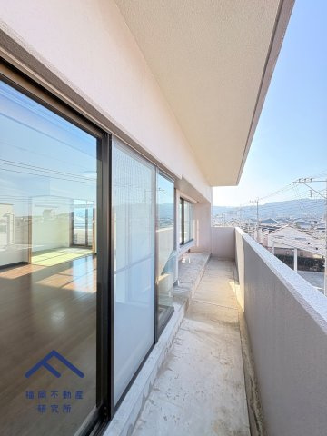 サンリヤン博多南Ⅲのバルコニー