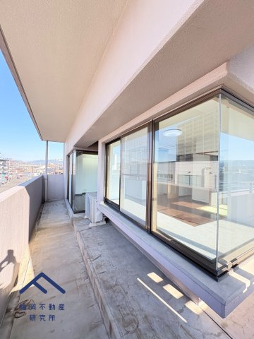 サンリヤン博多南Ⅲのバルコニー