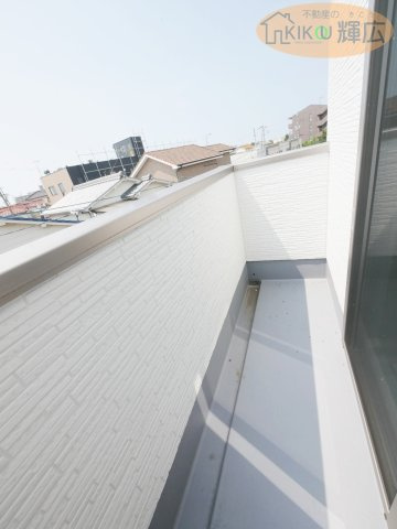 明石市二見町東二見　未入居戸建のバルコニー