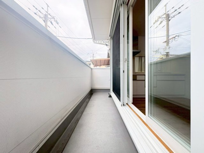 【バルコニー】 | 箕面市瀬川4丁目貸家