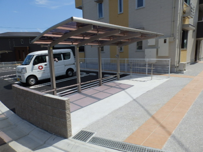 ホワイト ヒルのその他共用部分|駐輪場