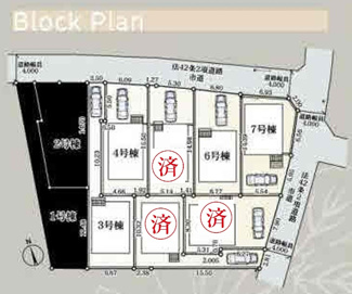 【区画図】 | 【仲介手数料無料！！】府中市清水が丘　新築戸建て（全9棟）3号棟　5290万円