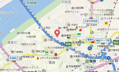 【地図】 | S-FORT福島ＬａＬｕｎａ