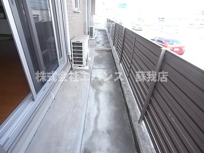 【バルコニー】 | リヴェール星久喜 | バルコニー付きです