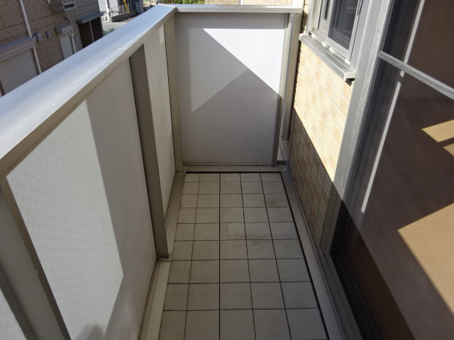 グレース・メゾンB棟のバルコニー