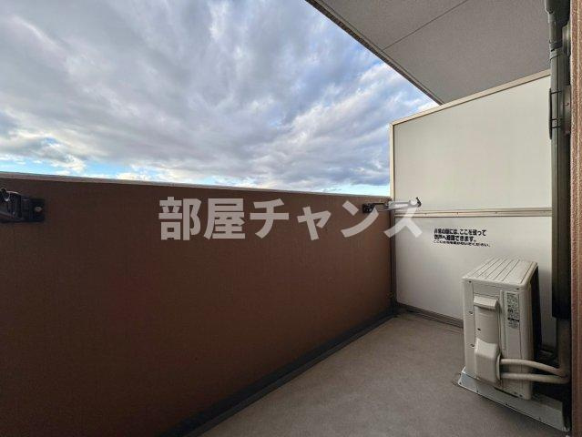 プレサンス新栄リミックスのバルコニー