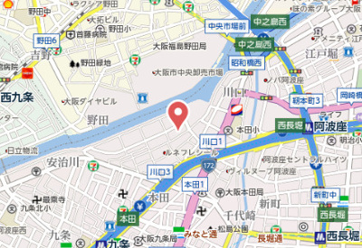 【地図】 | エスリード中之島ザ・コア