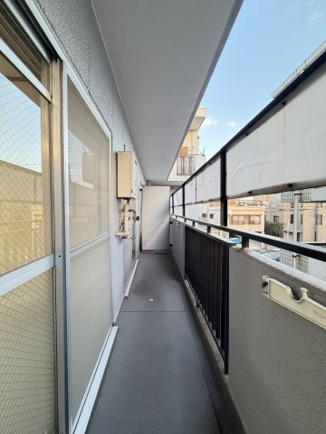 森川マンションのバルコニー