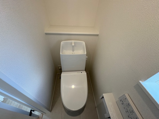 玉村町南玉（全2棟）A号棟のトイレ