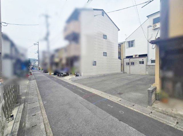 【前面道路含む現地写真】 | 山科区西野大鳥井町　売地