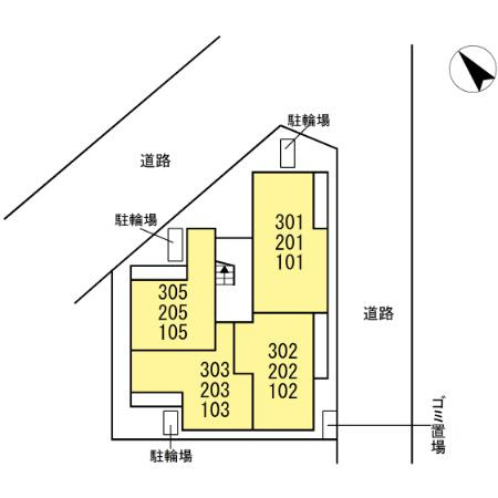 フォレスト中央林間の区画図