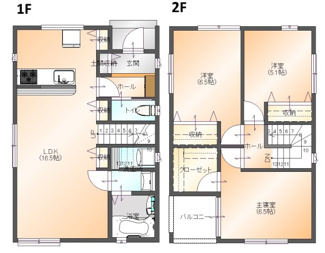 【間取り】 | ボヌール