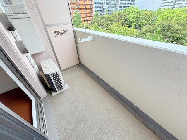 セレッソコート新大阪のバルコニー