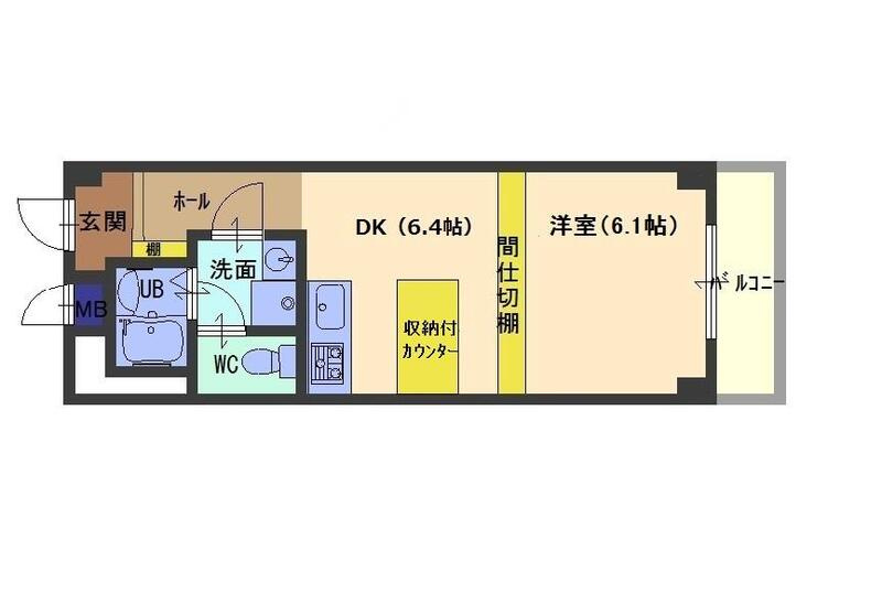 メゾン御影中町の間取り