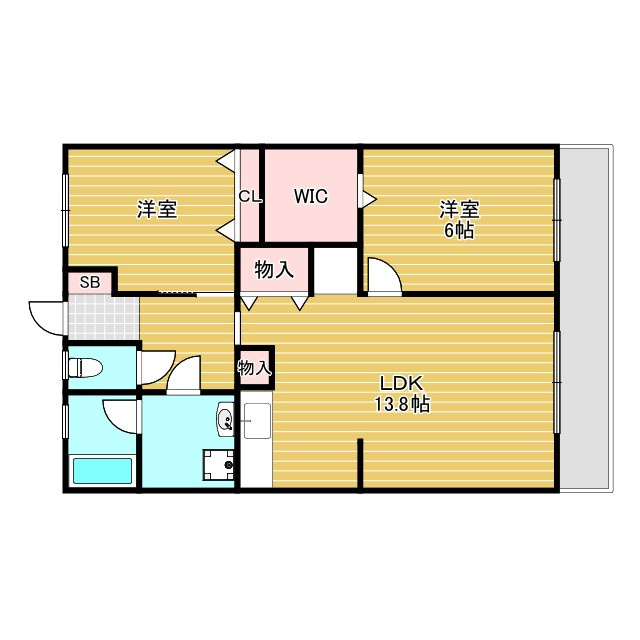 アネックス千里の間取り