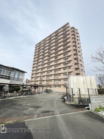 中古マンション・最上階　昭和マンション飯坂　12階の外観|2025年全面外壁塗装済みです！