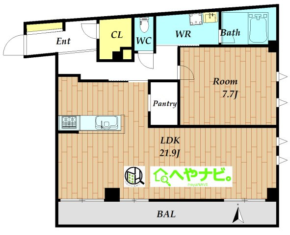 【間取り】 | M54