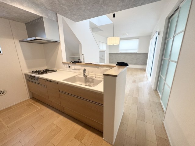 ポーラス施工の駅すぐ6分の築浅で新生活♪久喜市栗橋北のキッチン|キッチンです