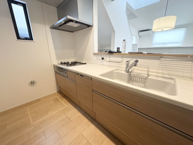 ポーラス施工の駅すぐ6分の築浅で新生活♪久喜市栗橋北のキッチン|使いやすいキッチンです